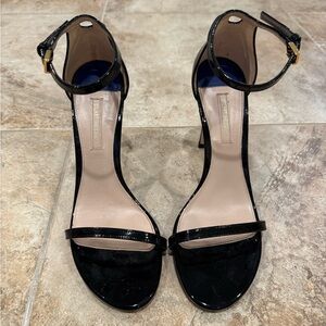 Stuart Weitzman Black Patent Heels